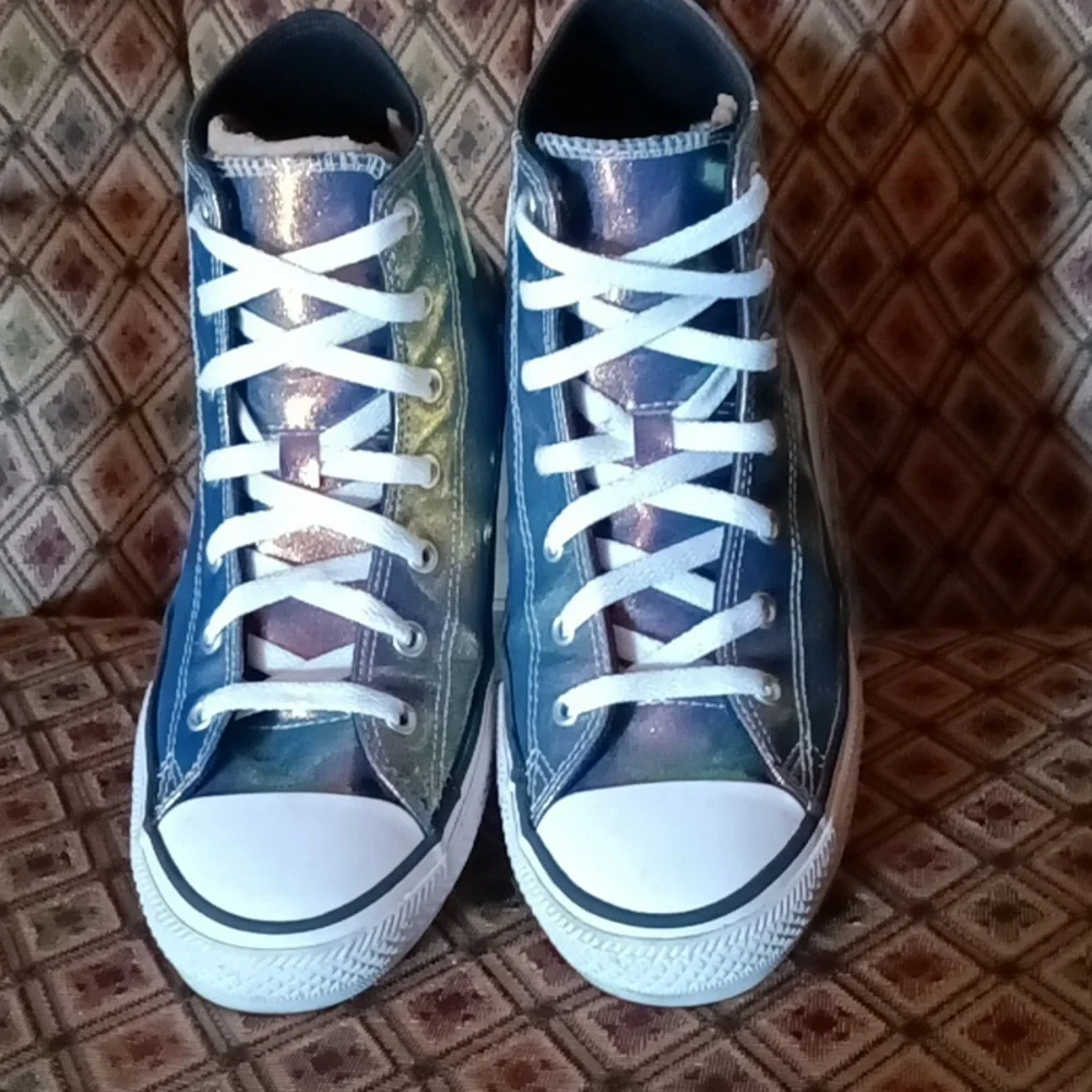EUC Converse All Star Color Changing Sneakers Hightops Shoes 8 - Picture 7 of 8
